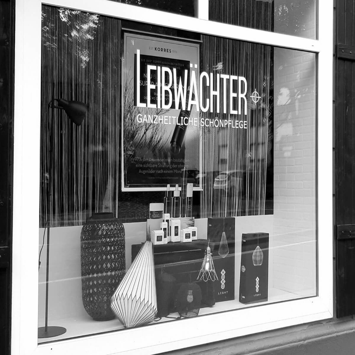 Ansicht Schaufenster